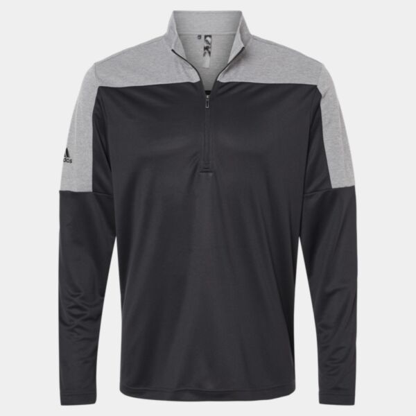 Men's Ultimate365 Lightweight Colorblocked Quarter-Zip Pullover Thumbnail