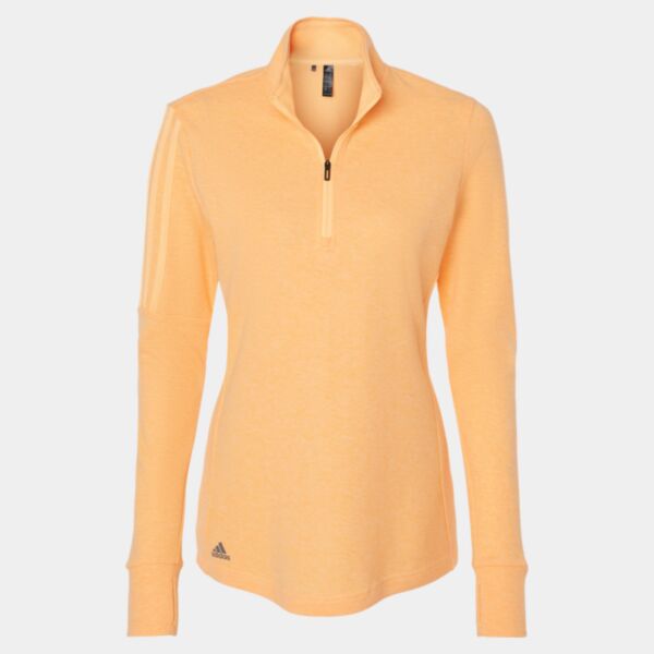 Women's 3-Stripes Quarter-Zip Sweater Pullover Thumbnail